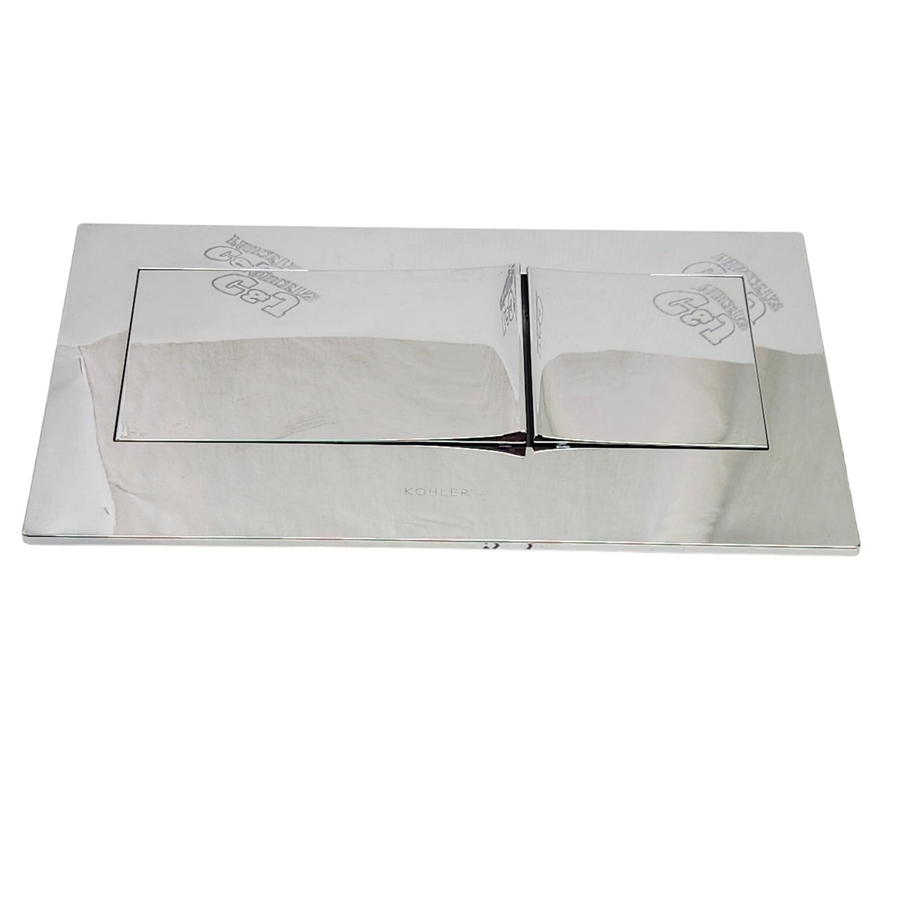 Kohler 6298-CP Veil Flush Actuator Plate for In-Wall Tank System - Chrome