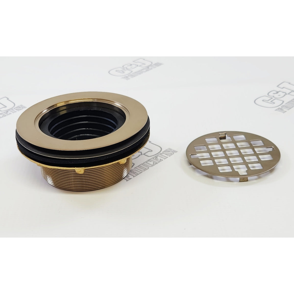 Kohler 9132-BV Round Shower Drain - Vibrant Brushed Bronze READ