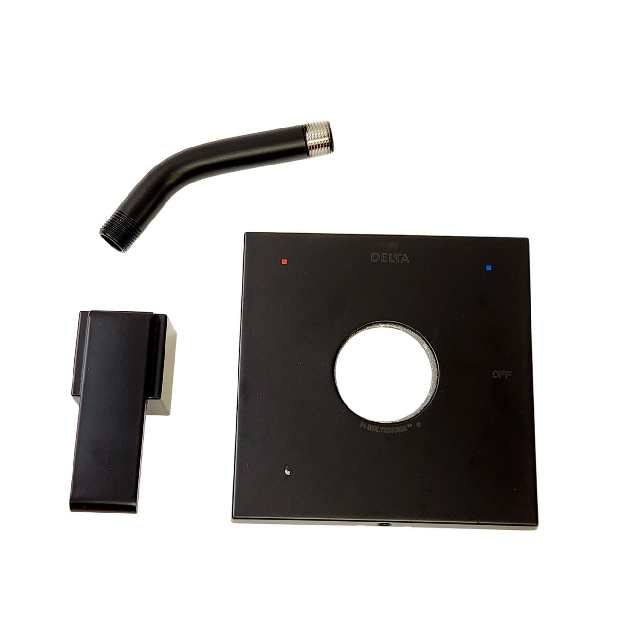 Delta T14267-BLLHD Ara Monitor 14 Single Function Shower Only - Matte Black READ