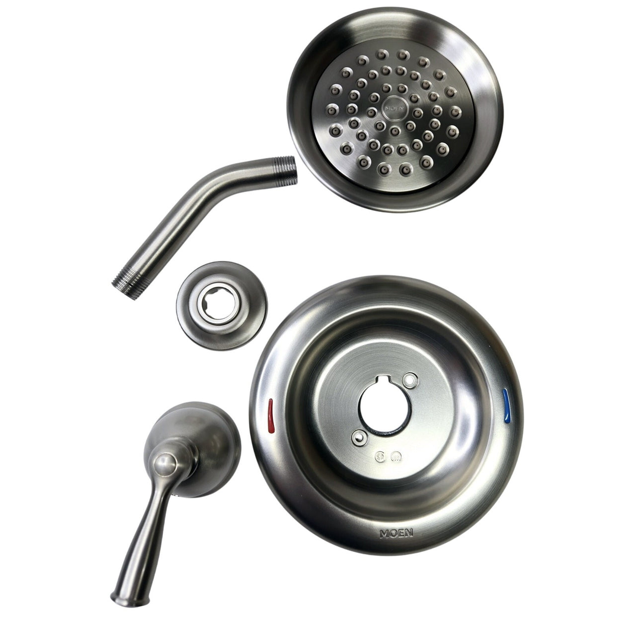 Moen 82912SRN Banbury 1-Spray Shower Faucet, 1.75 GPM - Brushed Nickel READ