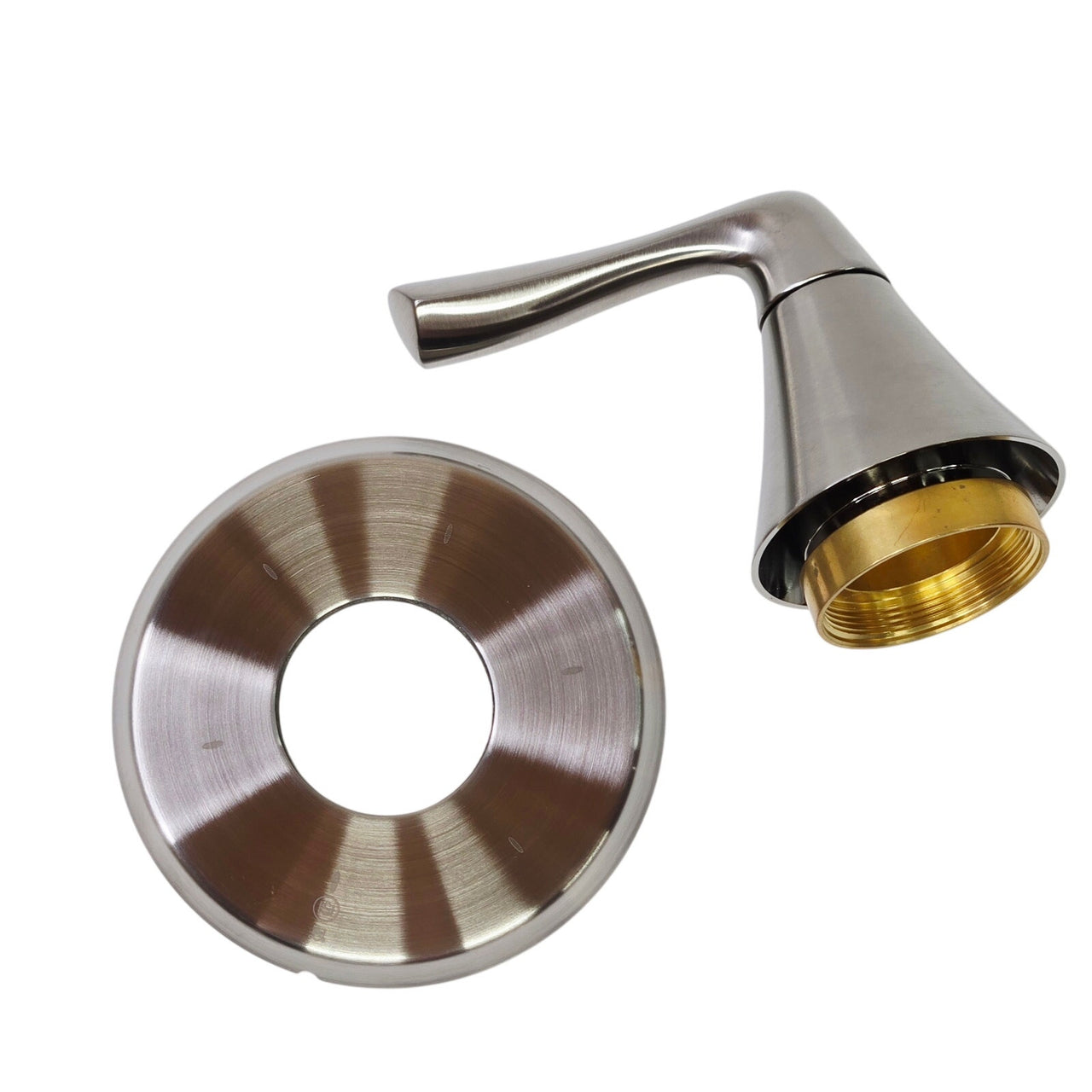 Signature Hardware 447681 Provincetown Diverter Valve Trim No Valve-Brush Nickel