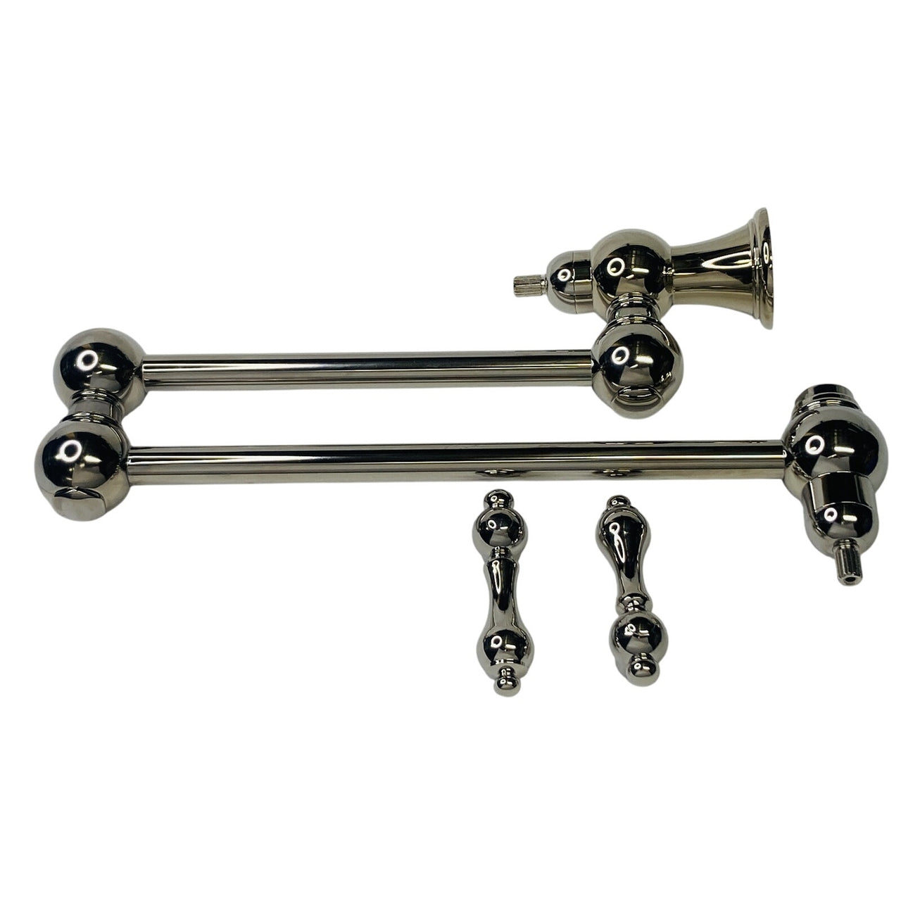Signature Hardware 397517 Vivan Double Handle Pot Filler -Polished Nickel *READ