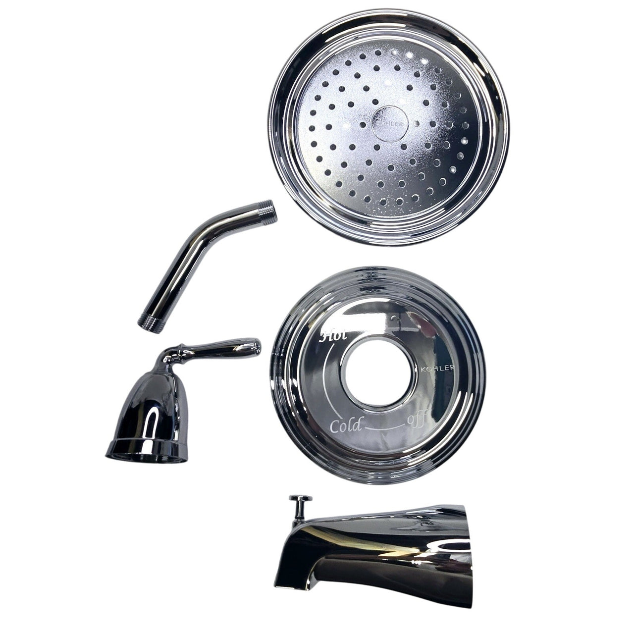Kohler TS395-4S-CP Devonshire Tub and Shower Trim Kit - Polished Chrome