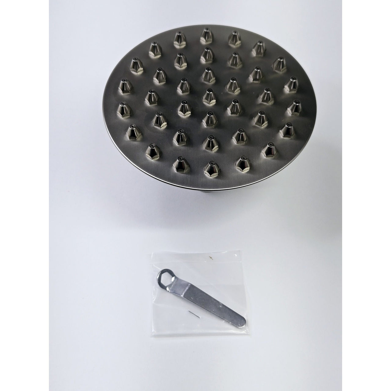 Signature Hardware 412461 Cambridge 1.8 GPM Shower Head - Brushed Nickel