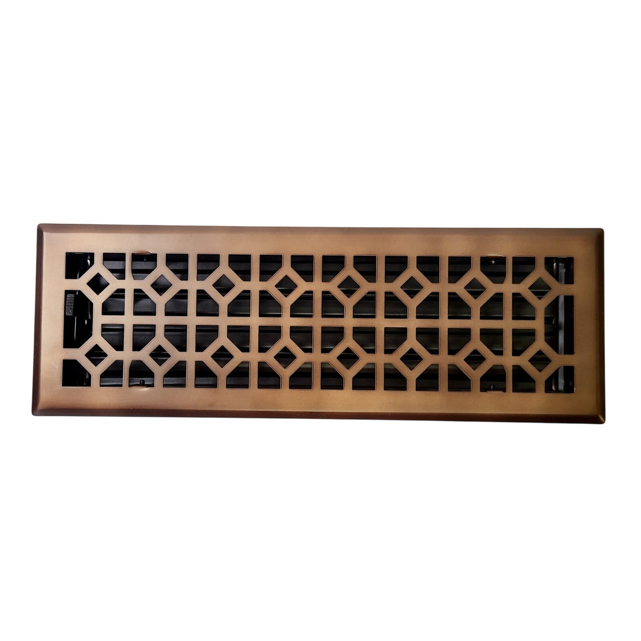 Signature Hardware 435731 Appert 4" x 14" Floor Register - Oil Rubbed Bronze