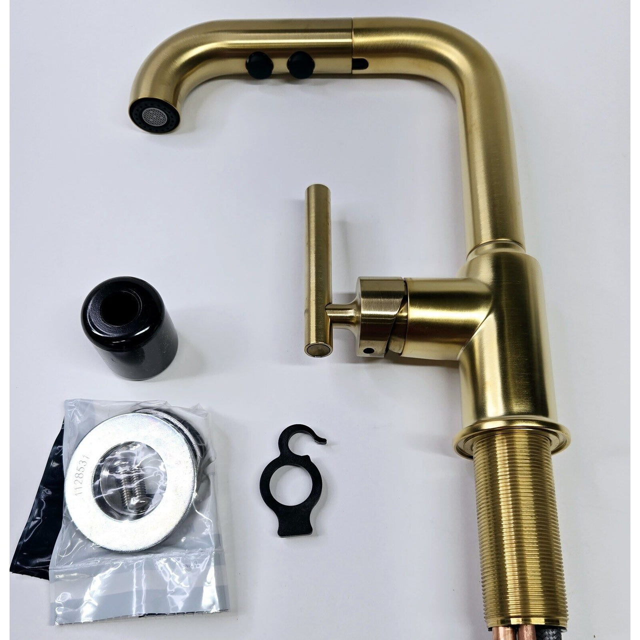 Kohler 7506-2MB Purist Kitchen Faucet - Vibrant Brushed Moderne Brass