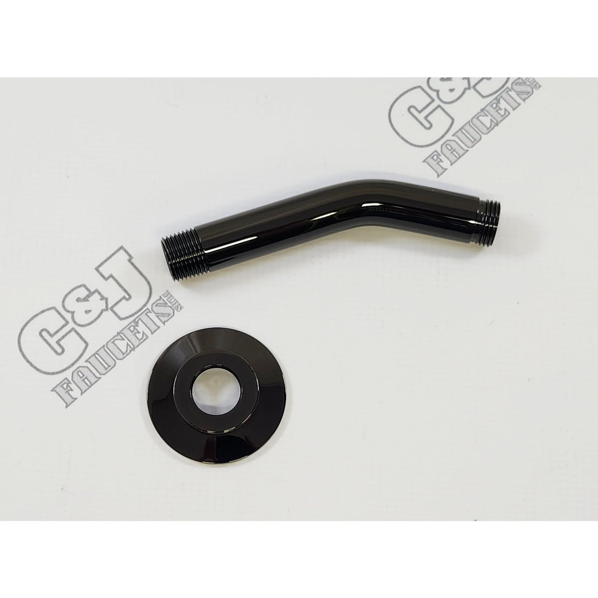Graff G-8518A-OX Cameo Contemporary 5" Wall Mounted Shower Arm - Onyx PVD READ