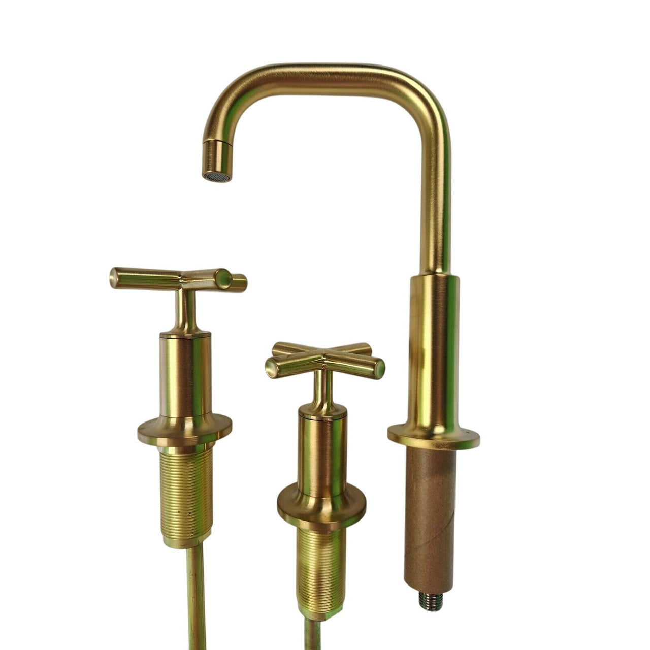 Kohler 14406-3-2MB Purist Bathroom Faucet - Vibrant Brushed Moderne Brass