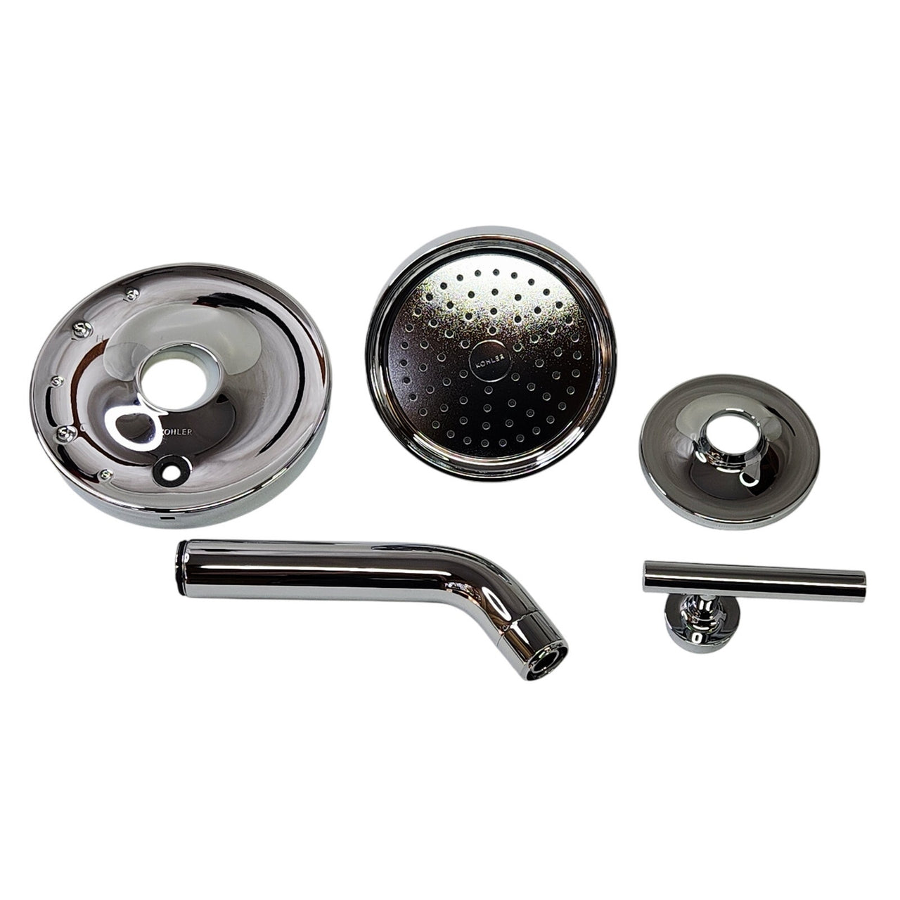 Kohler TS14422-4-CP Rite-Temp Shower Trim Kit with Lever Handle -Polished Chrome