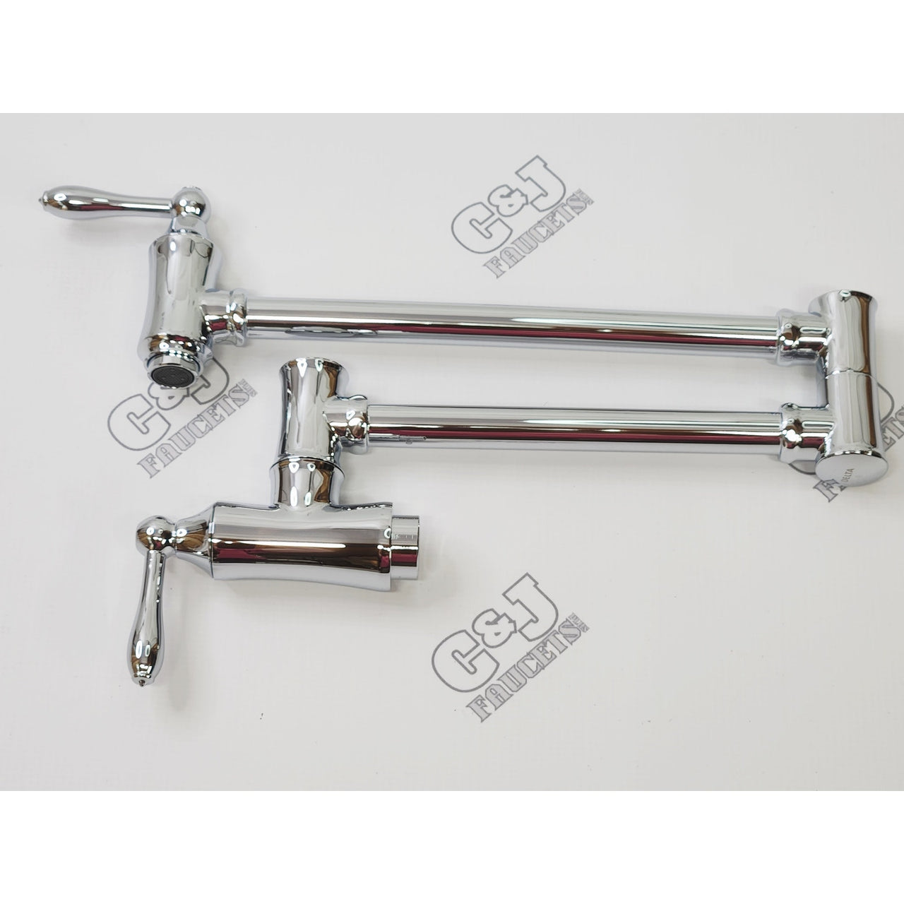 Delta 1177LF Traditional 4 GPM 24" Extension Pot Filler Faucet - Chrome