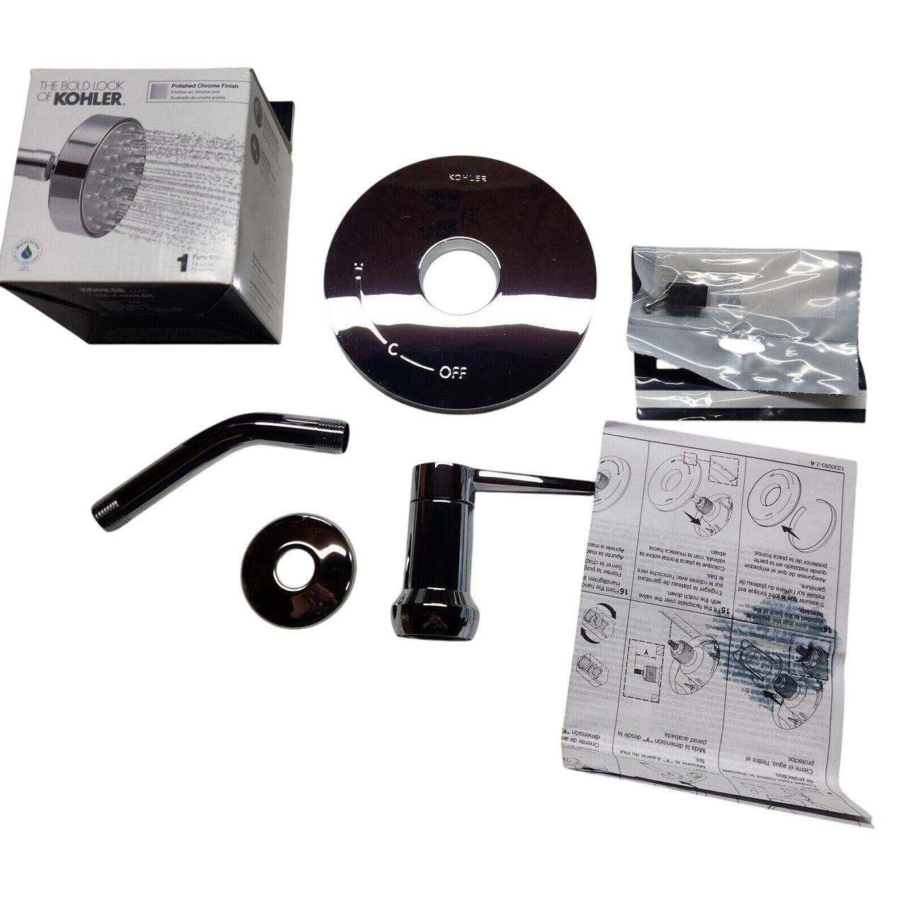 Kohler TS97077-4G-CP Pitch Rite-Temp Shower Trim Kit - Polished Chrome