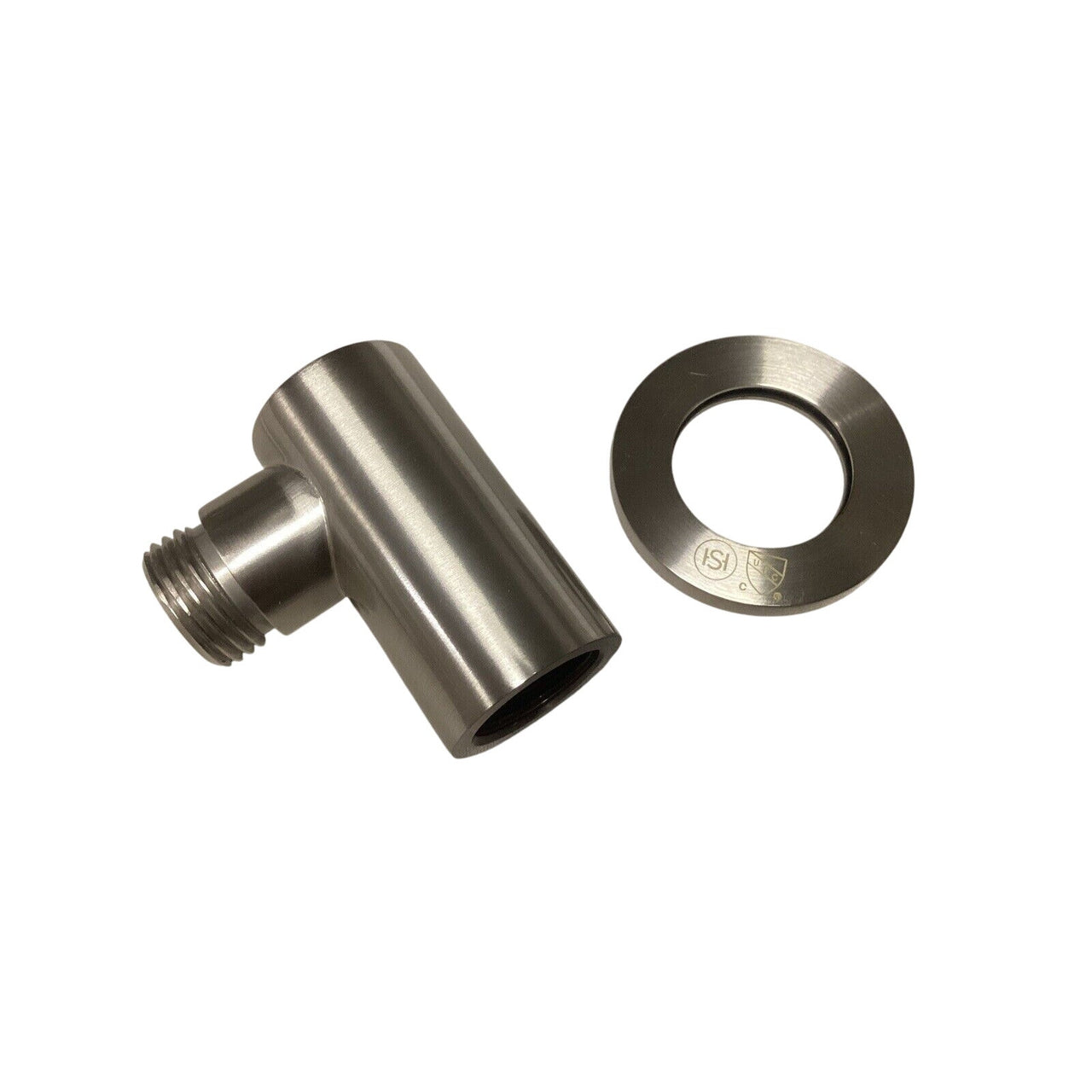 Signature Hardware 425073 Cylindrical Water Supply Elbow - Brushed Nickel