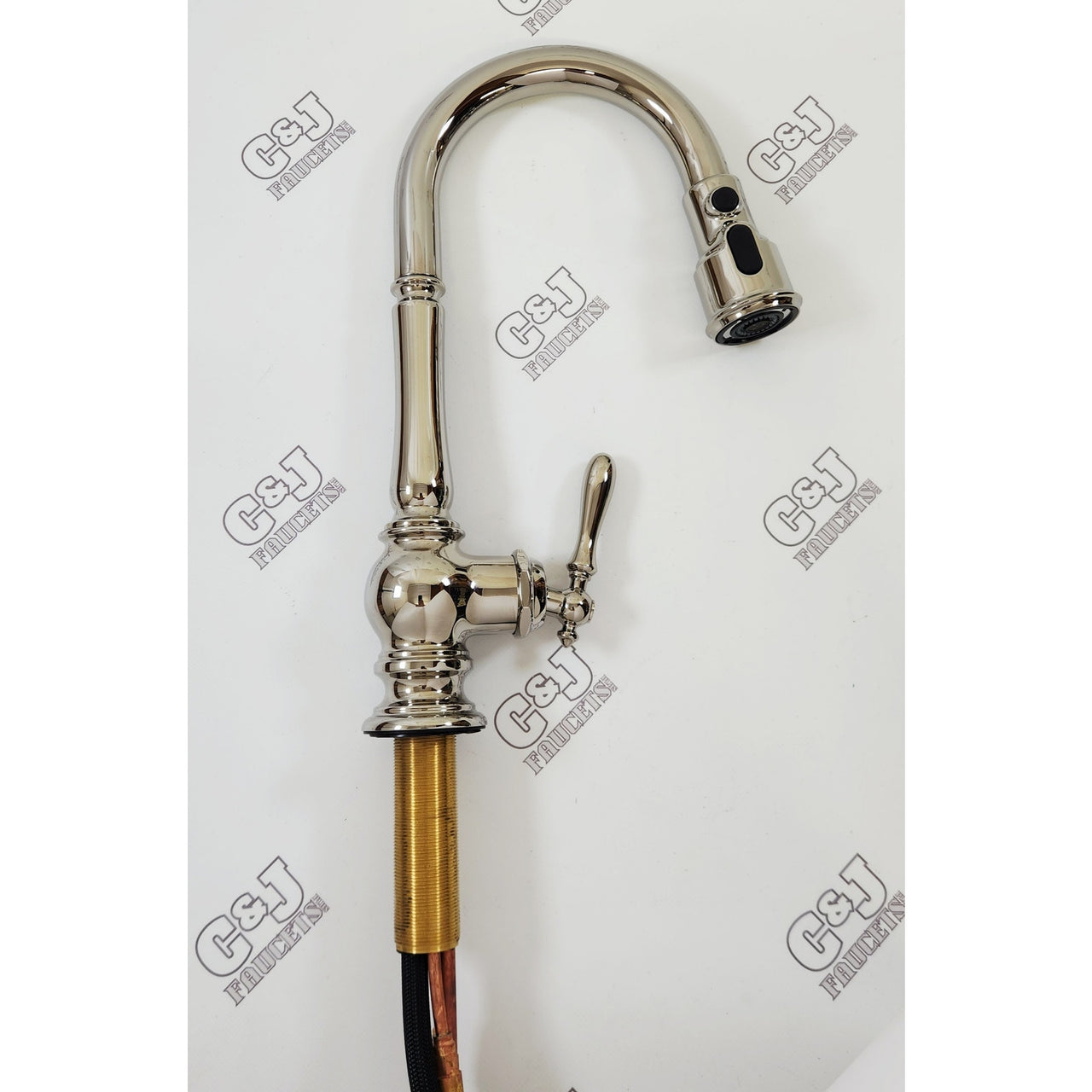 Kohler 99261-SN Artifacts 1.5 GPM Single Hole Pull Down Faucet - Polished Nickel