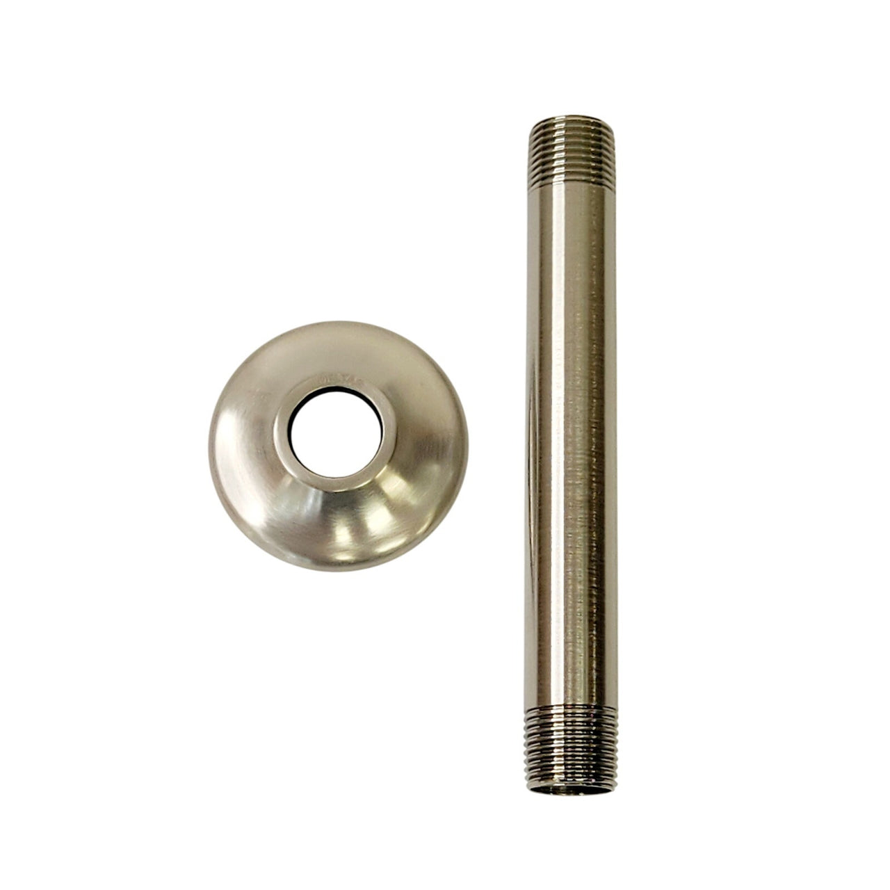 Delta RP61058SS 6" Ceiling Mounted Shower Arm and Flange - Brilliance Stainless