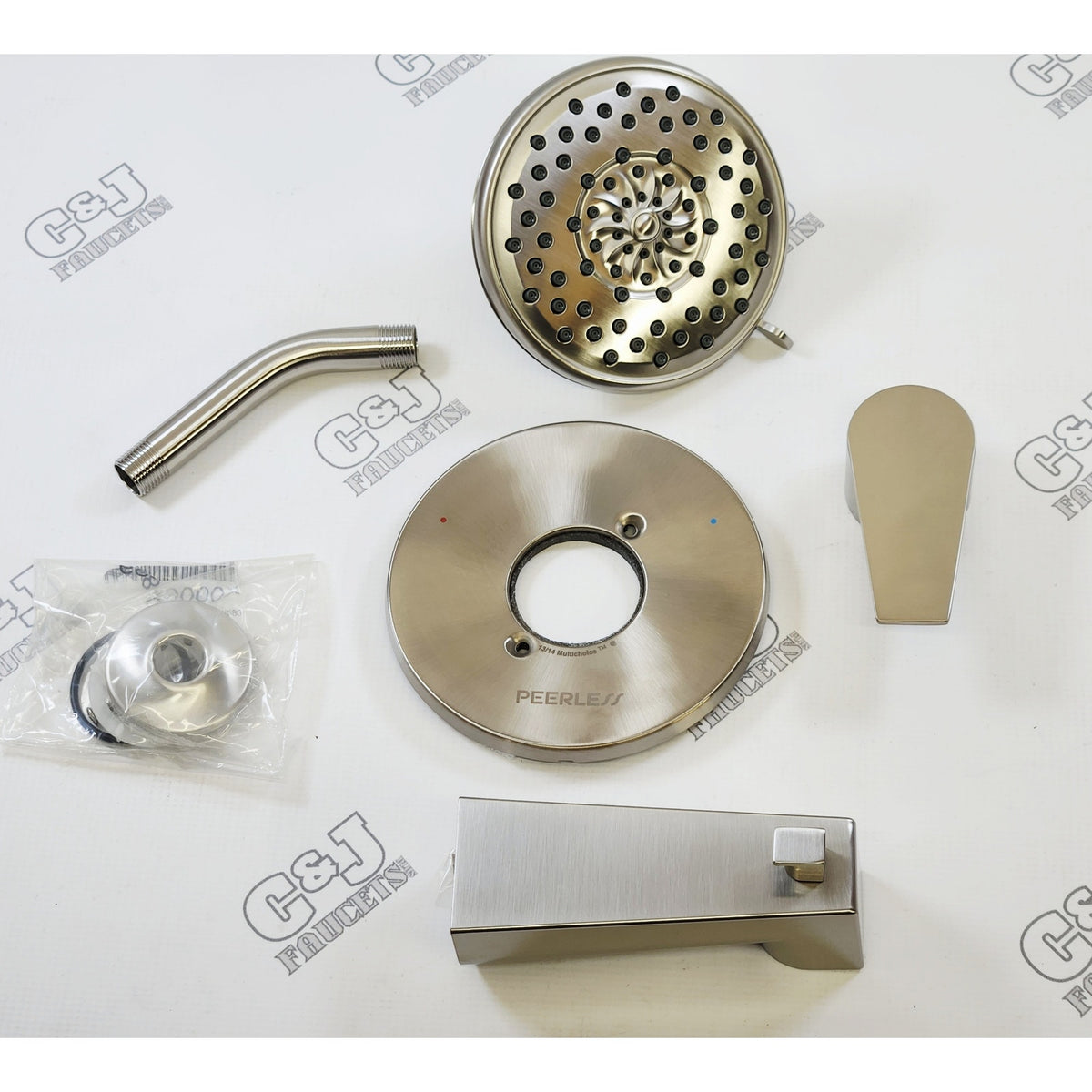 Peerless PTT14419-BN Xander 1.5 GPM Tub/Shower Trim Only - Brushed Nickel READ