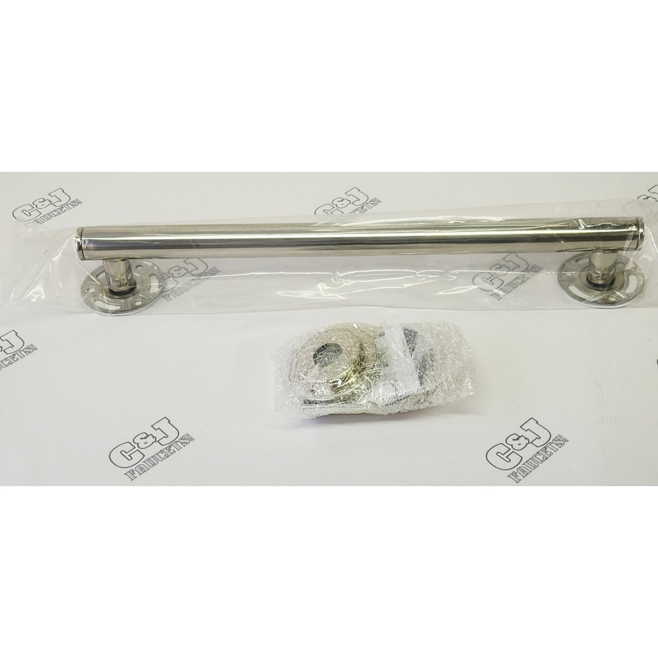 Moen YG0718CH Iso 18" Designer Bathroom Safety Grab Bar - Chrome