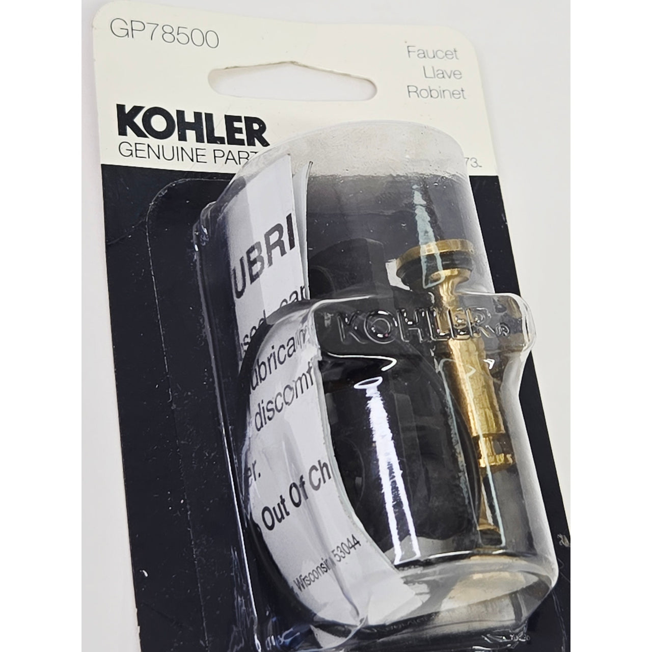 Kohler GP78500 Valve Trim Replacement Plunger Kit with O Rings