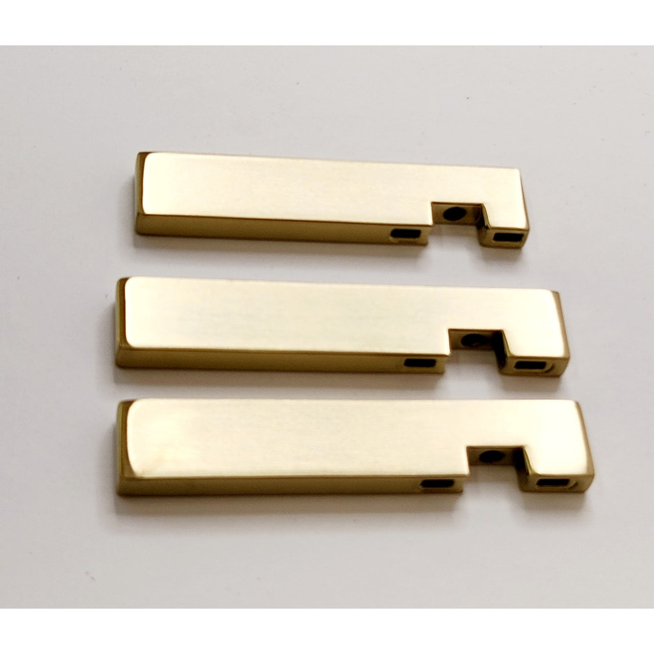 Pfister HHL-LG6-3VRVLBG Verve Lever Handles Only for Tub Filler - Brushed Gold