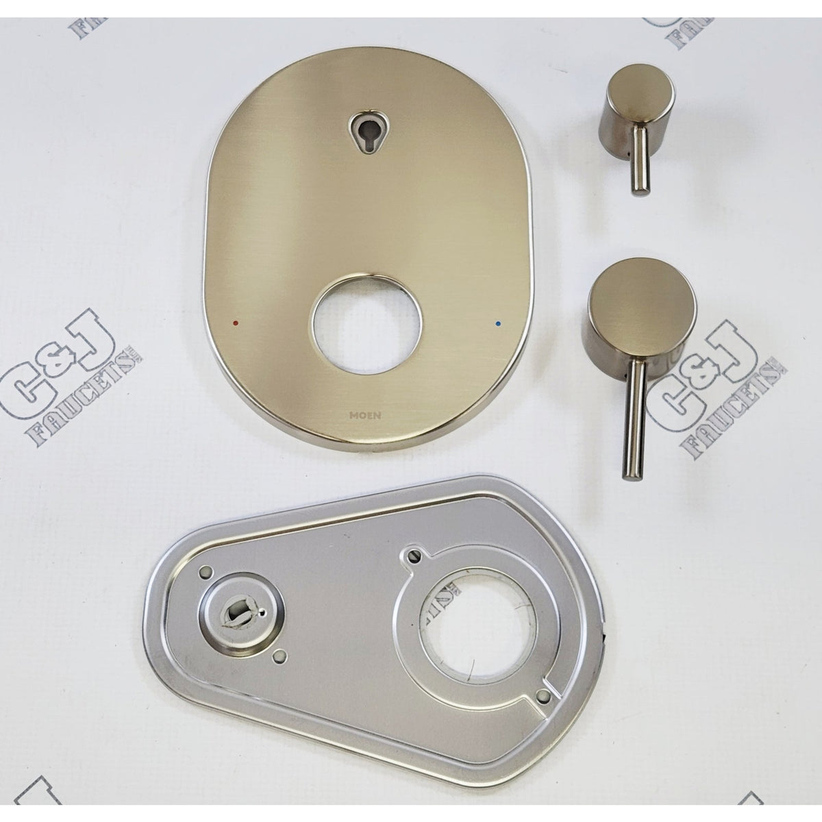 Moen UT3290BN Align 2 Function Shower Valve Trim - Brushed Nickel READ