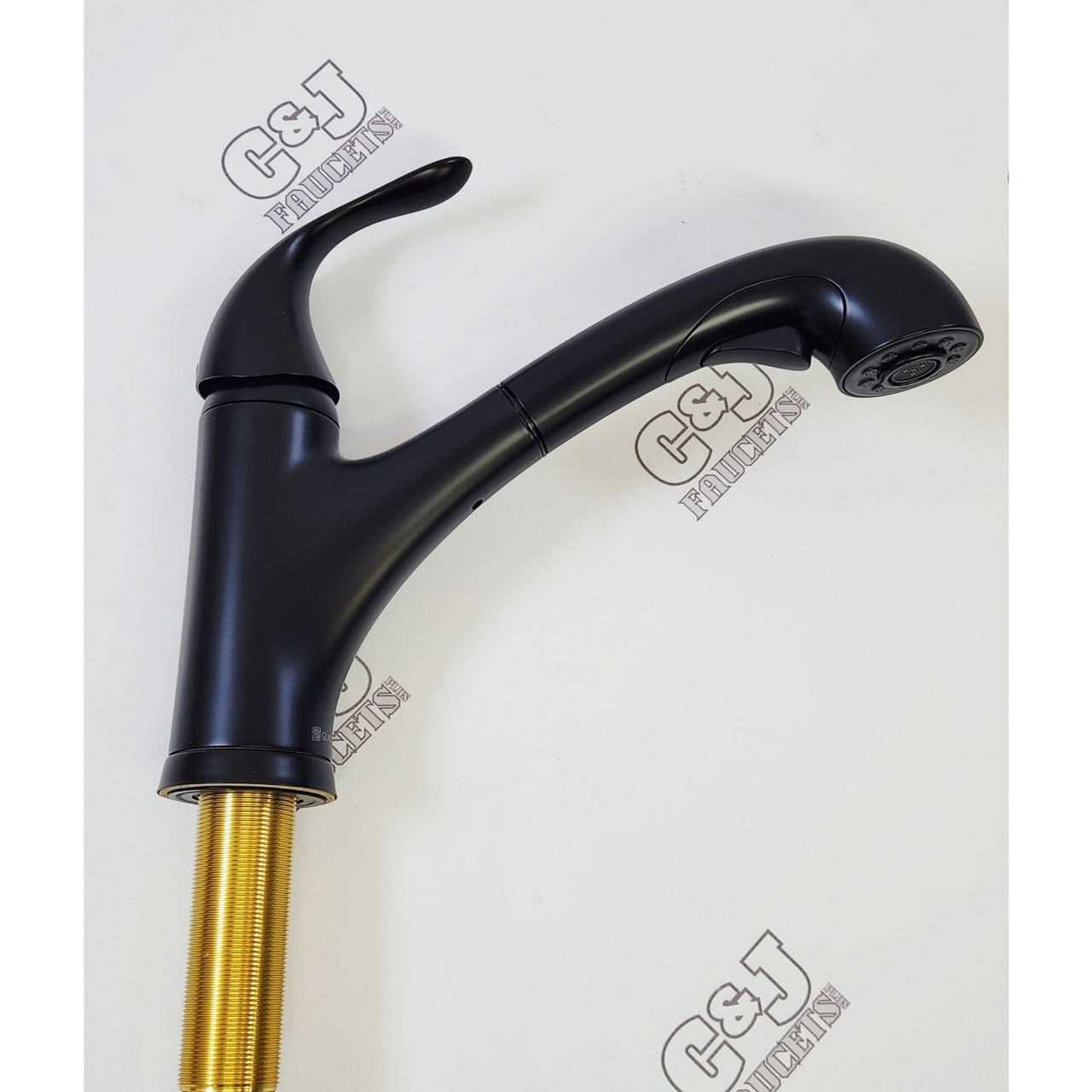 Glacier Bay 1008 664 473 Market Pull-Out Kitchen Faucet - Matte Black