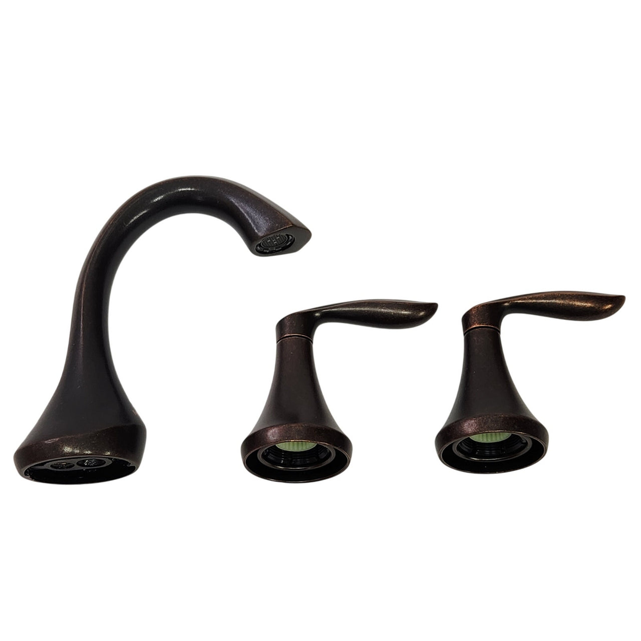 Moen T6420ORB Eva Widespread High Arc Bathroom Faucet - Oil Rubbed Bronze