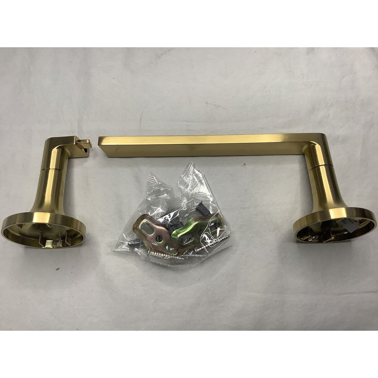 Signature Hardware 466403 Lentz Pivoting Toilet Paper Holder - Brushed Gold