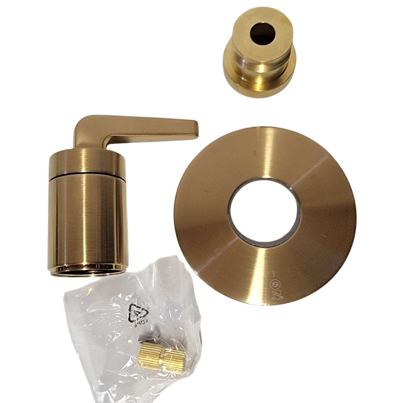Signature Hardware 485031 Drea Traditional Valve Trim, No Rough In-Brushed Gold