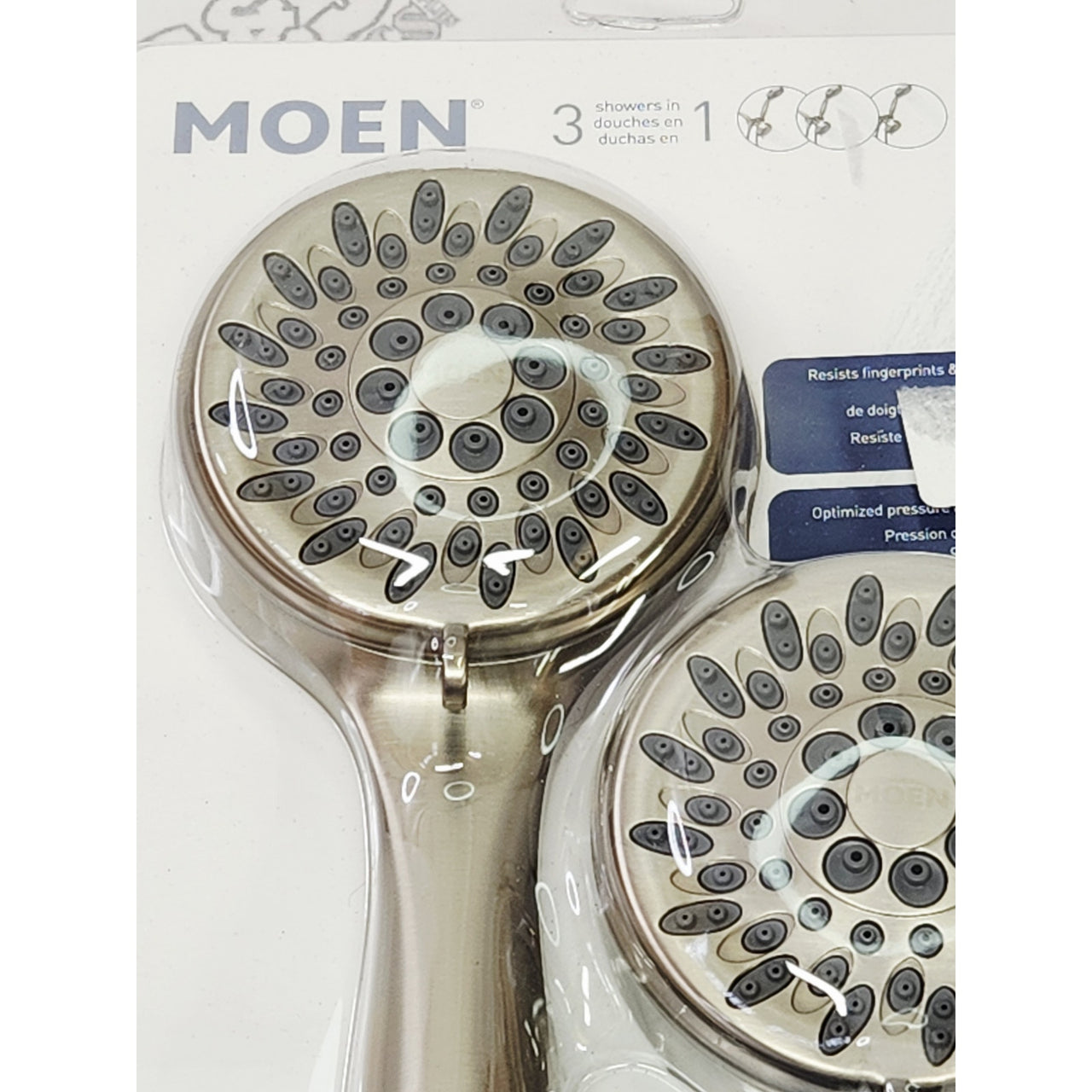 Moen 20016SRN Ignite Spray Head With Handheld Shower - Spot Resist Brush Nickel