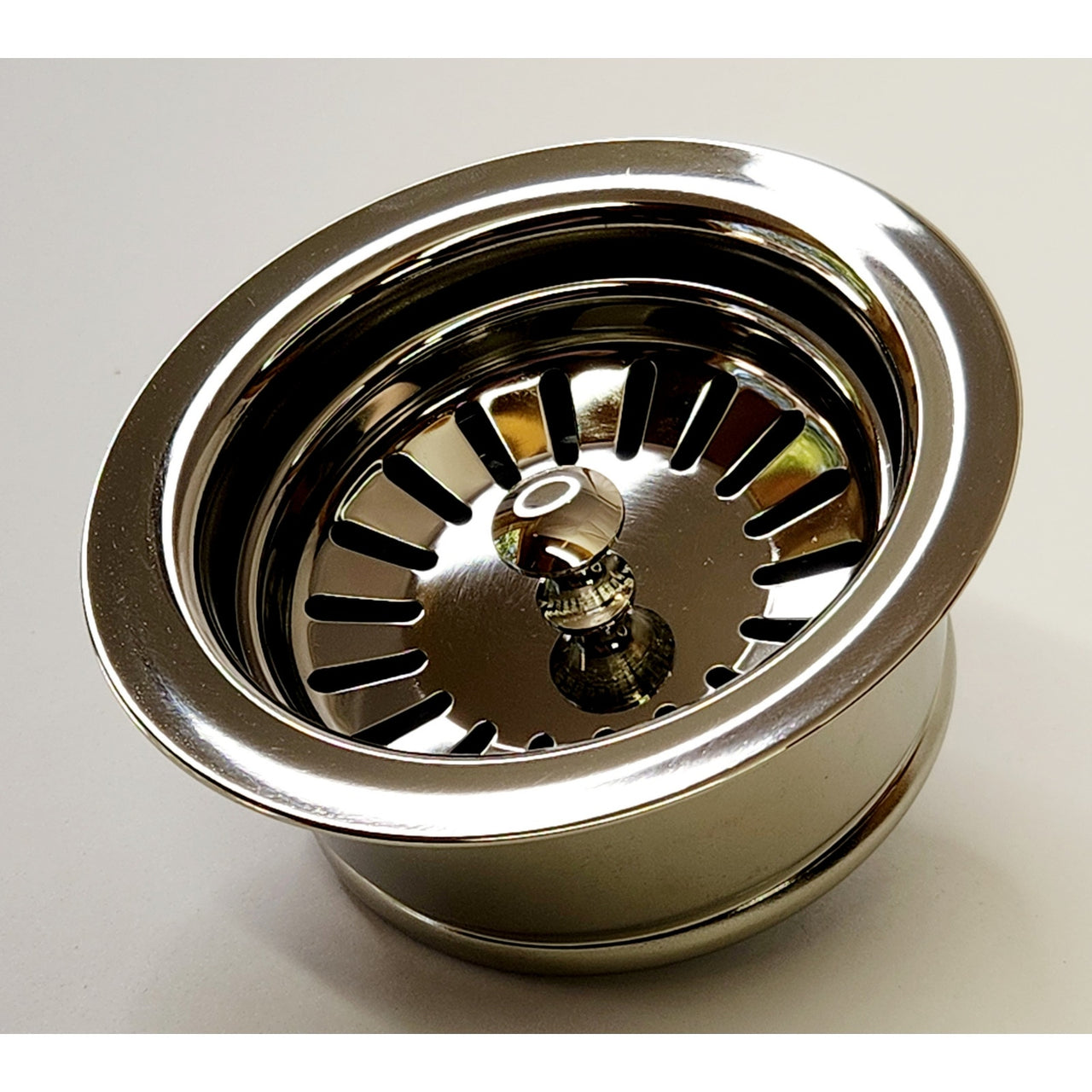 Signature Hardware 446667 4.5" Garbage Disposal Flange - Polished Nickel READ