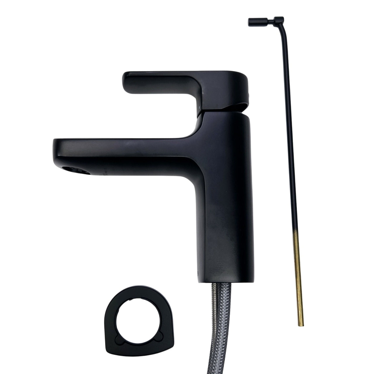 Moen 6900BL Rizon One Handle Modern Bathroom Faucet - Matte Black