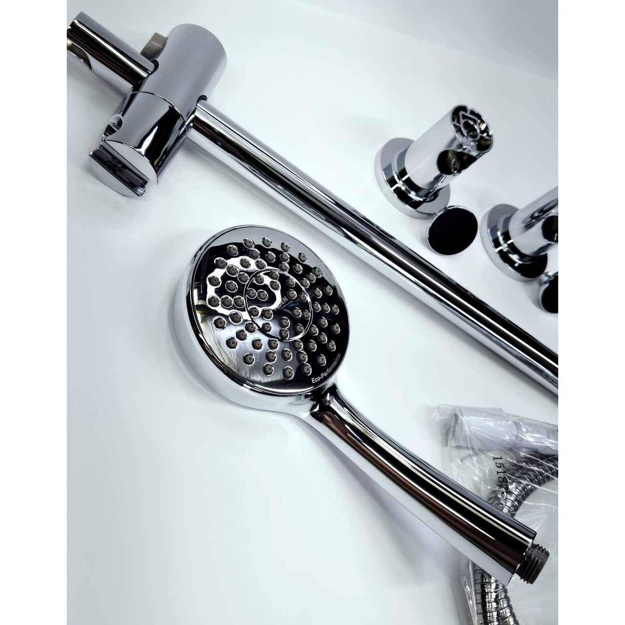 Moen 3868EP Single Function Hand Shower Package with Hose and Slide Bar - Chrome
