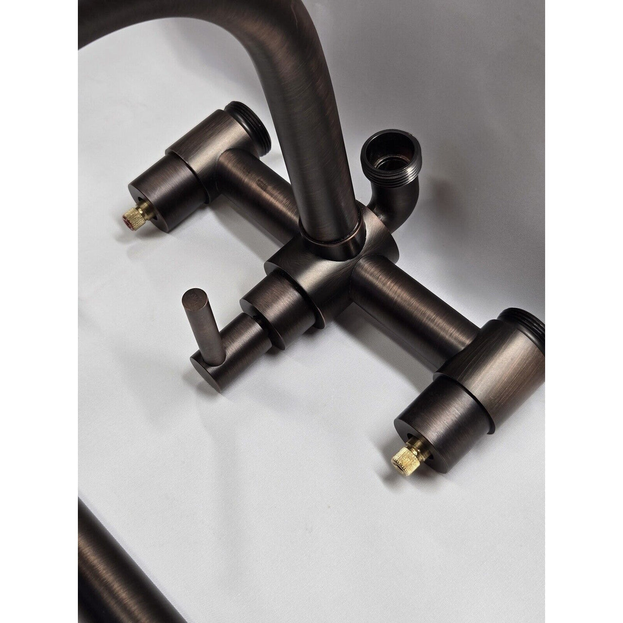 Signature Hardware 249000 Sebastian Wall Mounted Tub Filler-Oil Rubbed Bronze