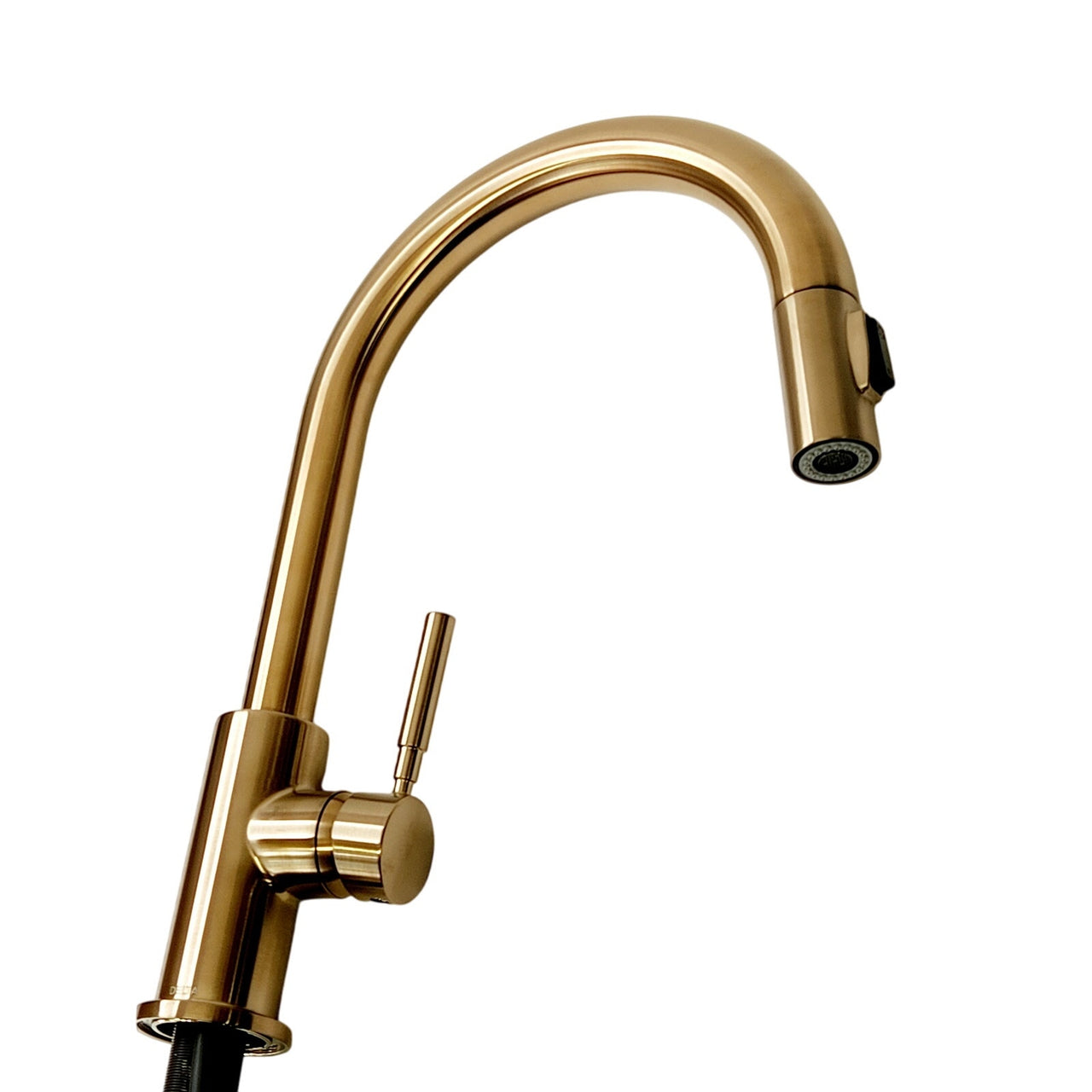 Delta 19933-CZSD-DST Trask Gold Pull-Down Kitchen Faucet - Champagne Bronze