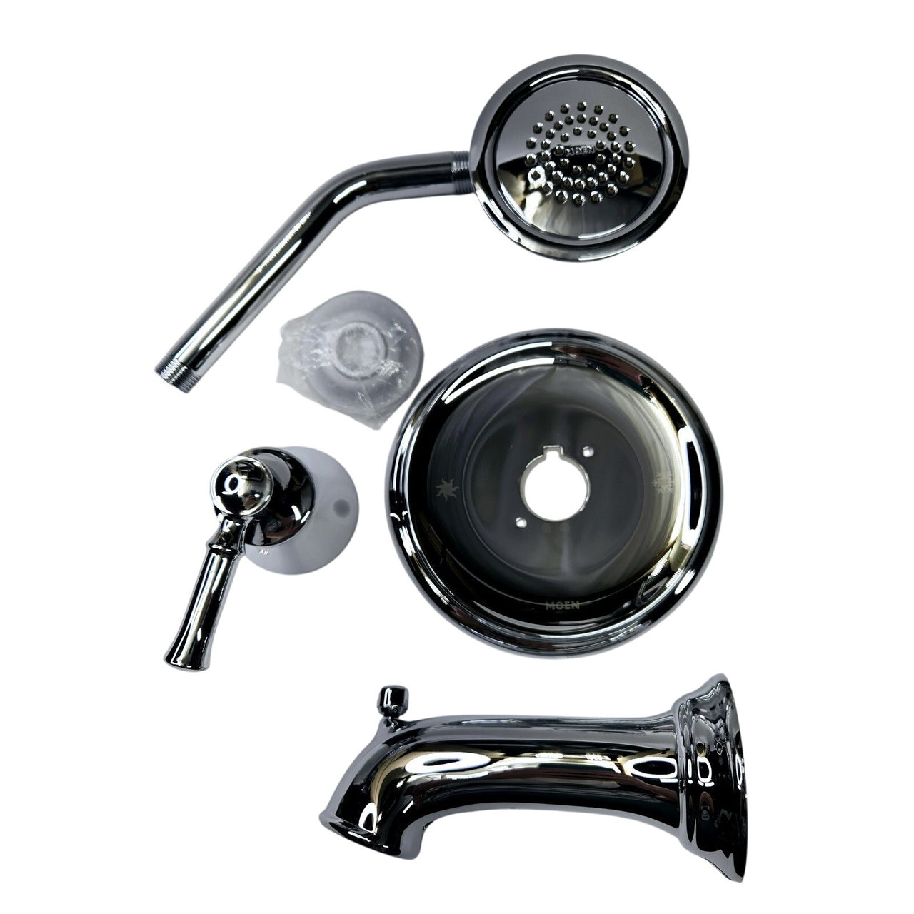Moen T62183 Dartmoor Tub and Shower Trim with 2.5 GPM Shower Head - Chrome
