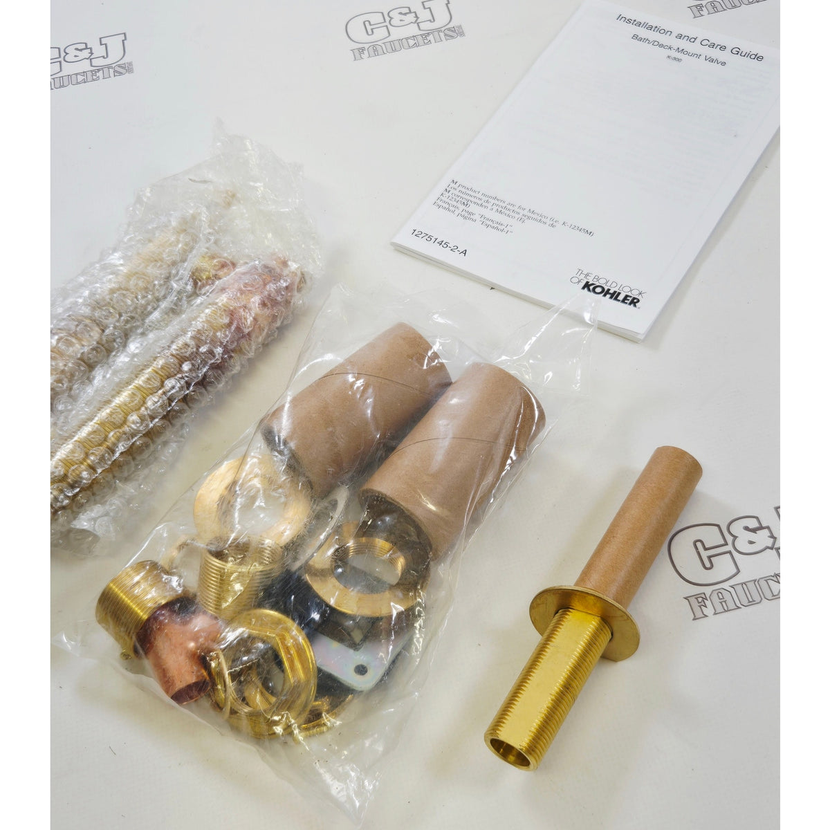 Kohler 300-K-NA 1/2" High Flow Valve System - No Finish