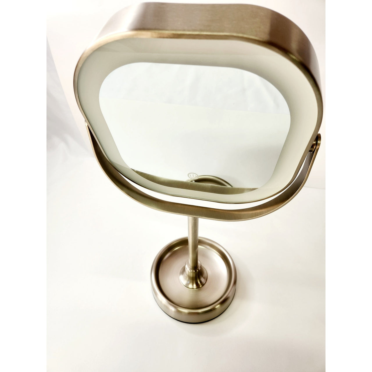 Conair BE24GD LED Rechargeable Double-Sided 1x/10x Vanity Mirror - Brush Nickel