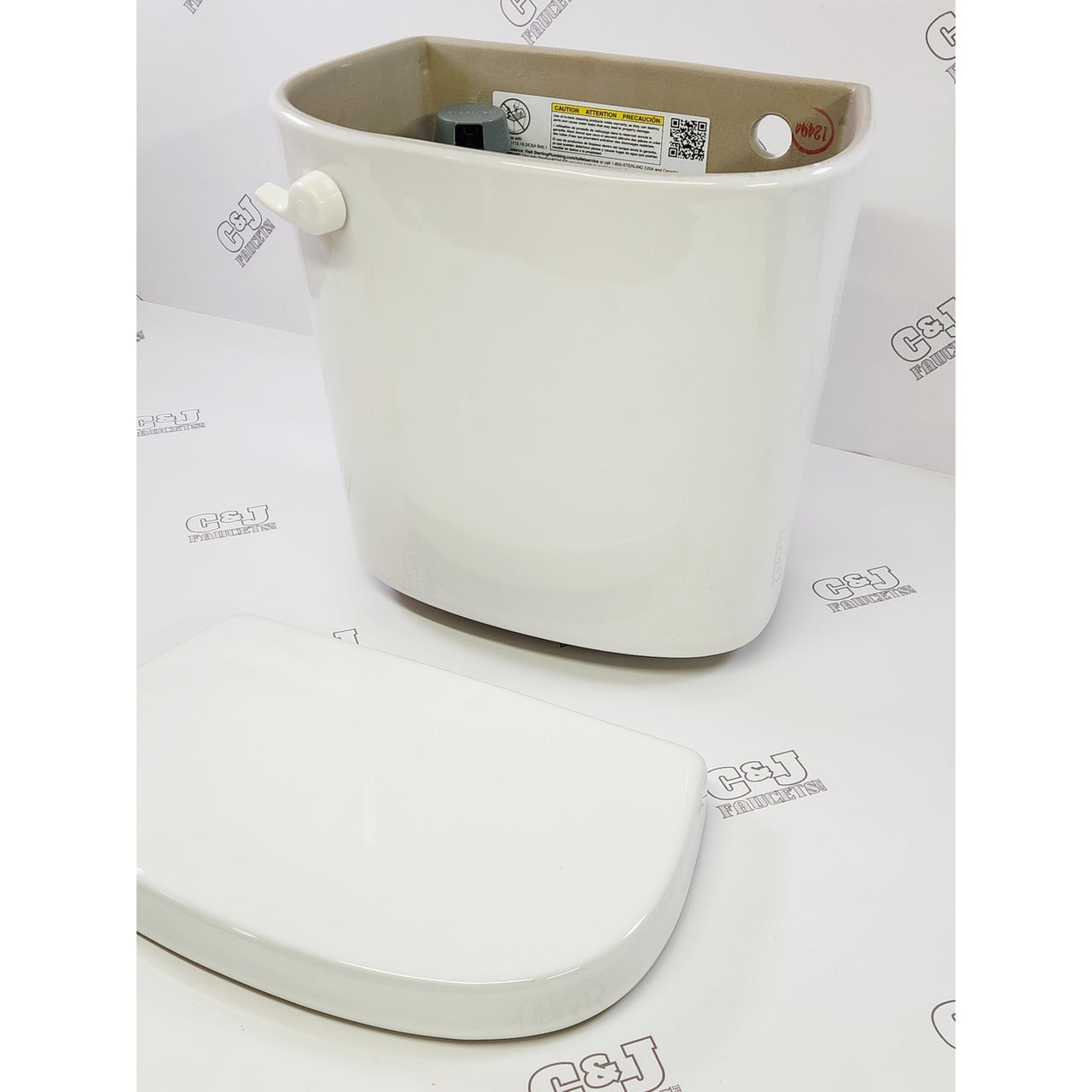 Sterling 404562-0 Valton 1.6 GPF Left Hand Lever Toilet Tank Only - White