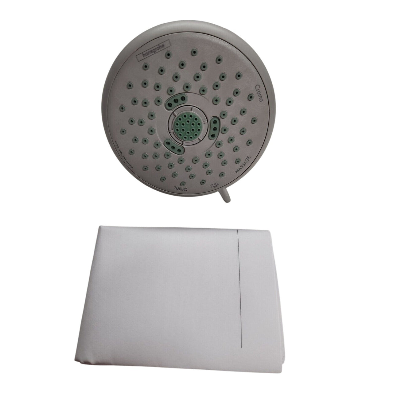 hansgrohe 04733000 Croma 100 4-inch Shower Head Low Flow Modern - Chrome