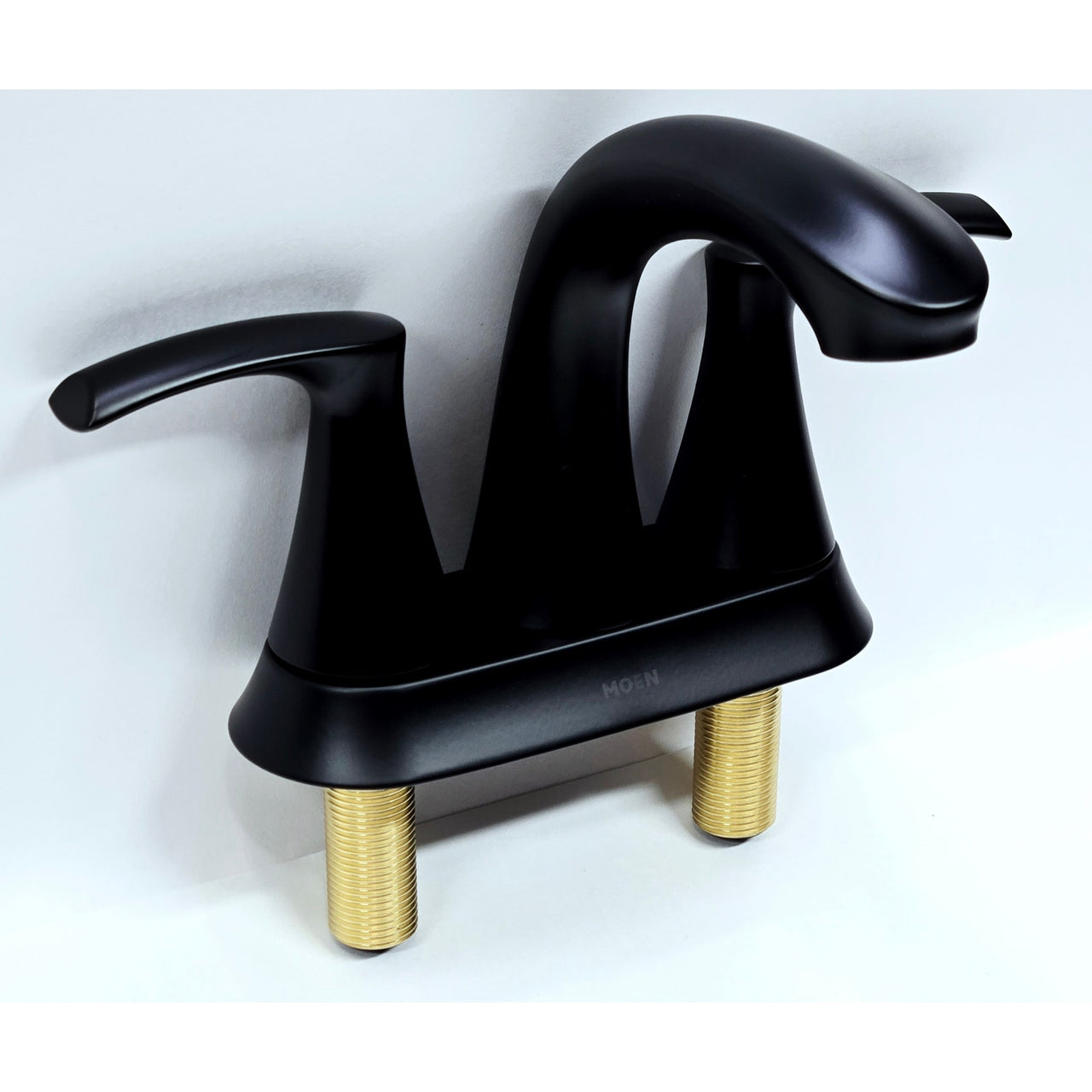 Moen 84137BL Graeden 4" Centerset Bathroom Sink Faucet - Matte Black