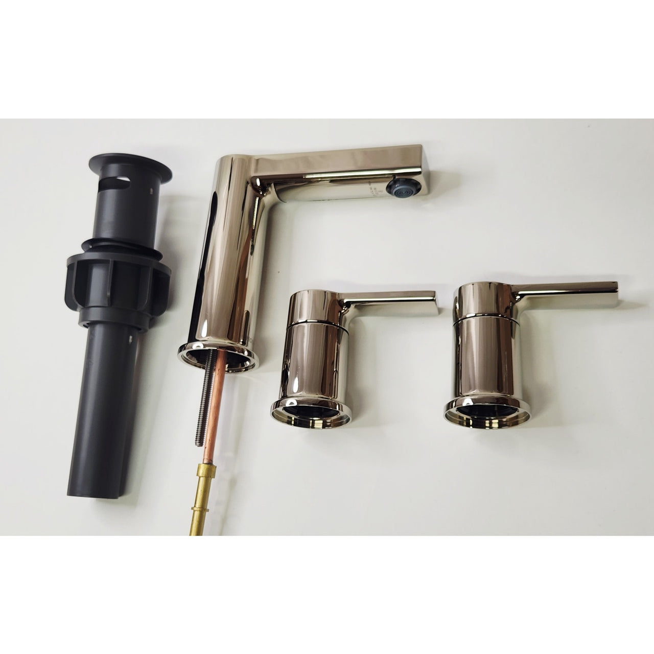 Moen 84629NL Rinza Widespread 2-Handle High-Arc Bathroom Faucet -Polished Nickel