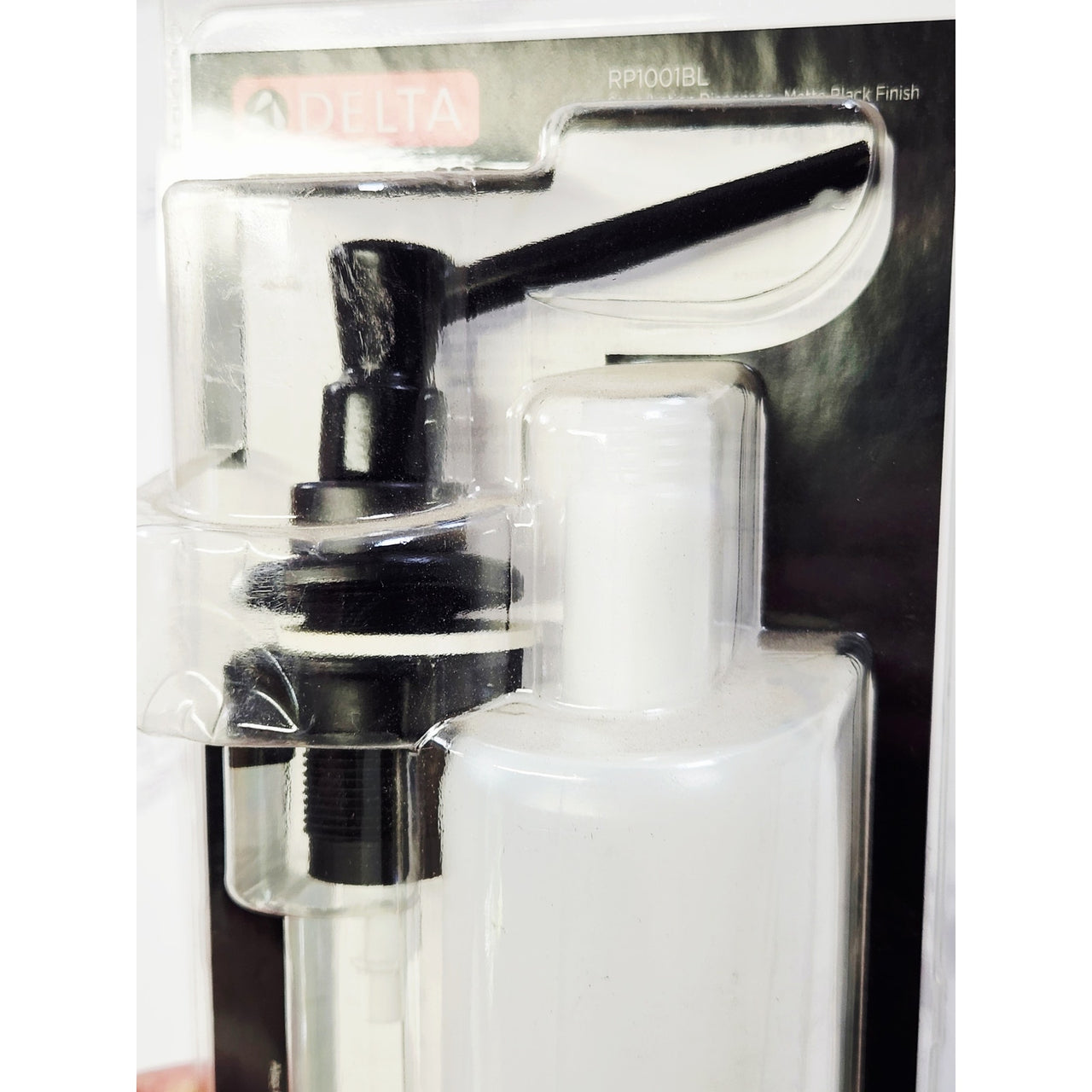 Delta RP1001BL Classic Deck Mount Kitchen Sink Soap Dispenser - Matte Black