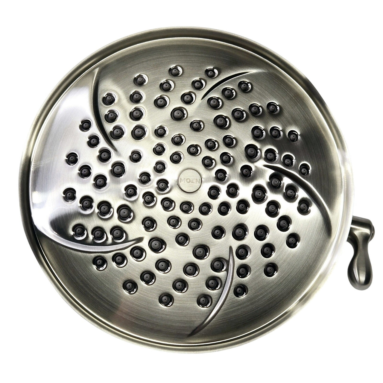 Moen S1311EPBN Isabel Fixed Rain Shower Head, 1.75 GPM - Brushed Nickel
