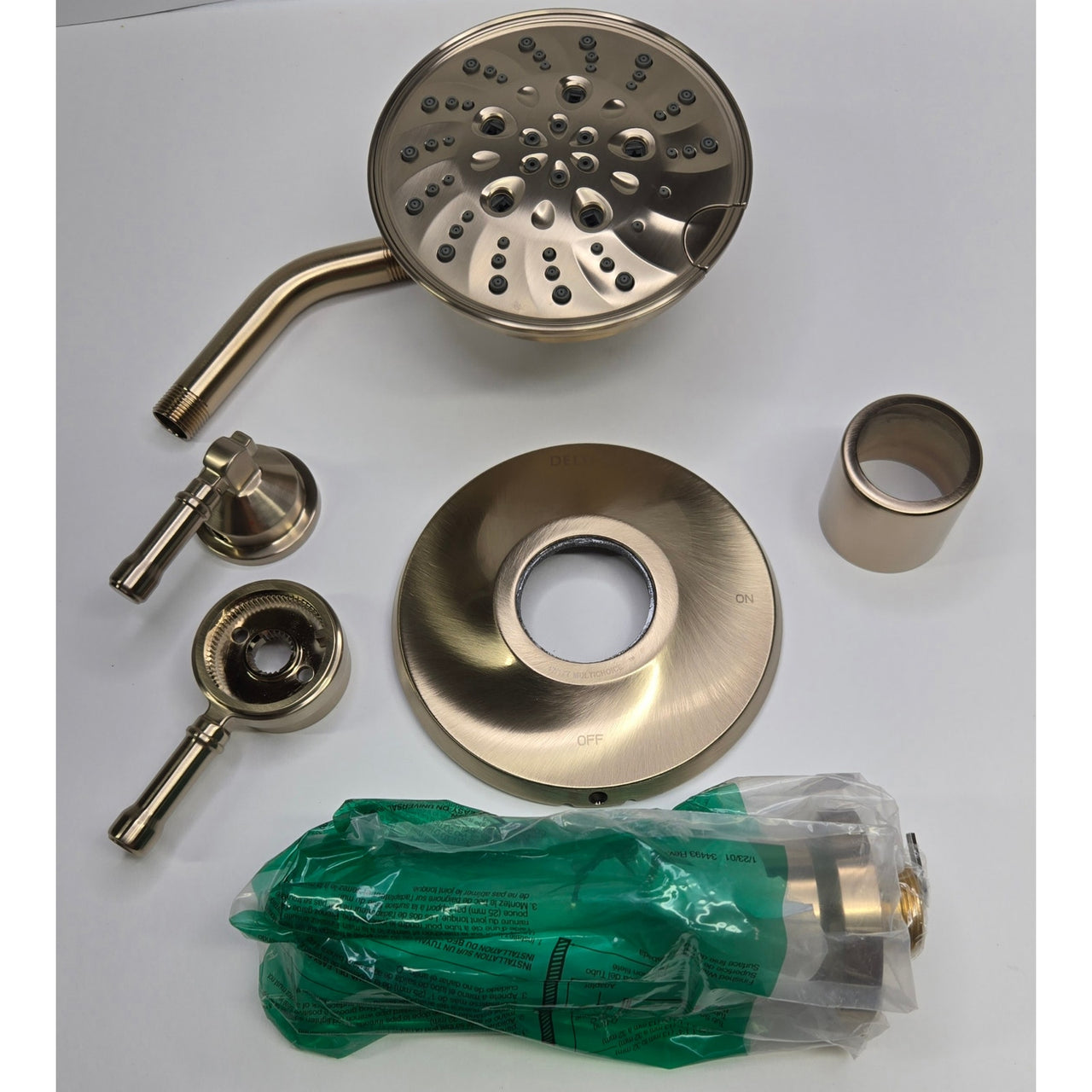 Delta T17484-CZ-PR Broderick Monitor Tub and Shower Less Valve -Champagne Bronze