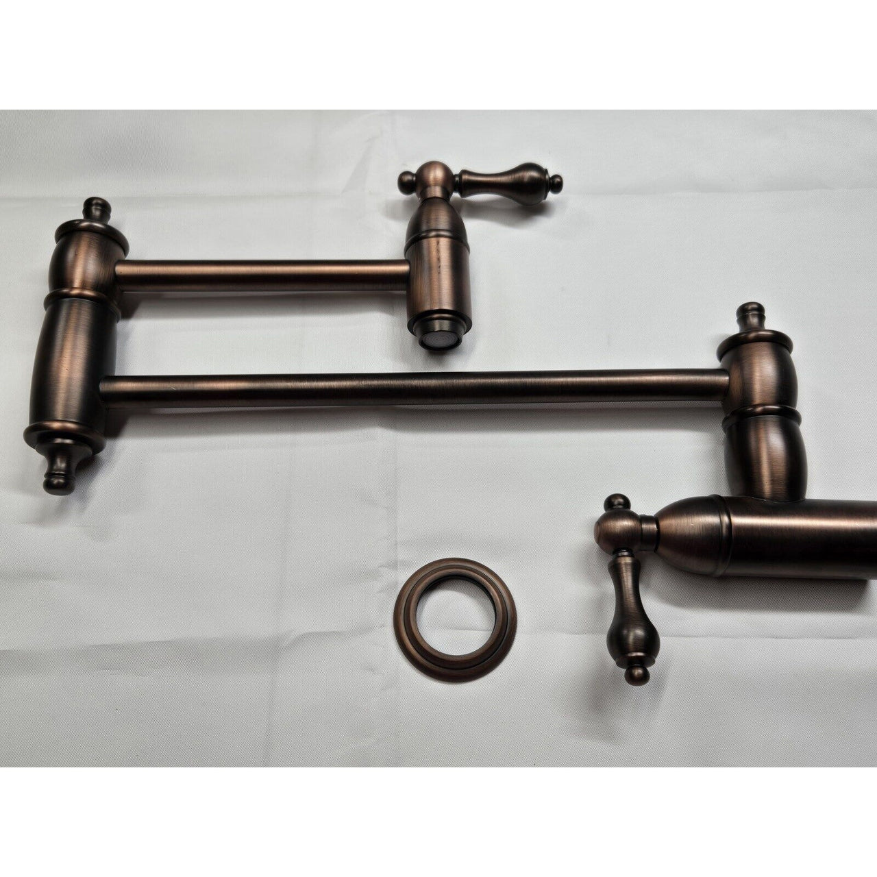 Signature Hardware 394989 Augusta Retractable Wall-Mount Pot Filler - ORB *READ