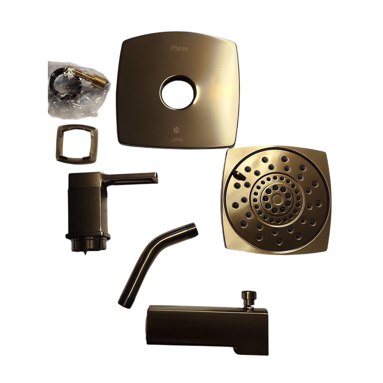 Pfister LG89-8DAK Deckard 1-Handle Tub & Shower Trim - Brushed Nickel