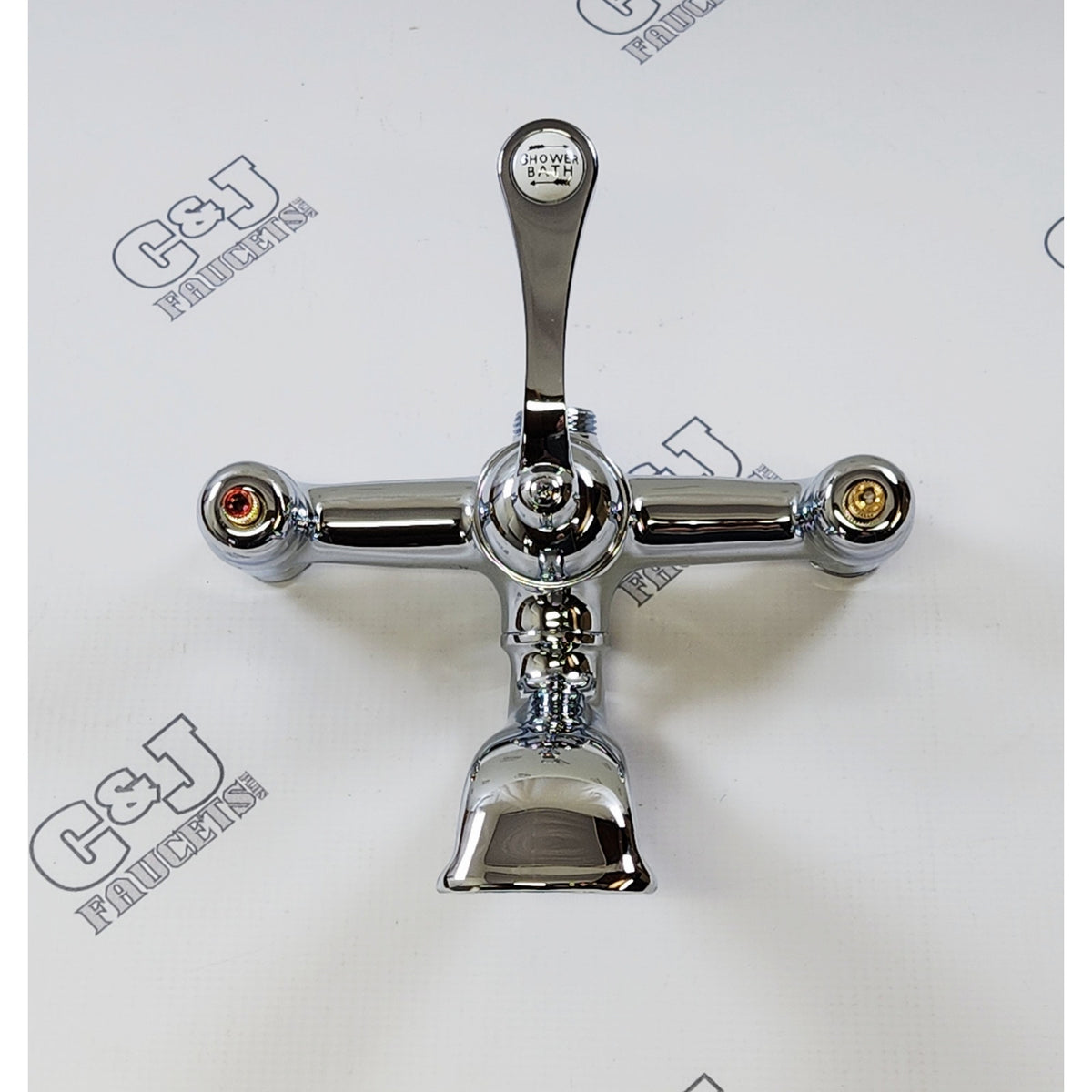 Signature Hardware 419393 Deck Mounted English Telephone Tub Filler -Chrome READ