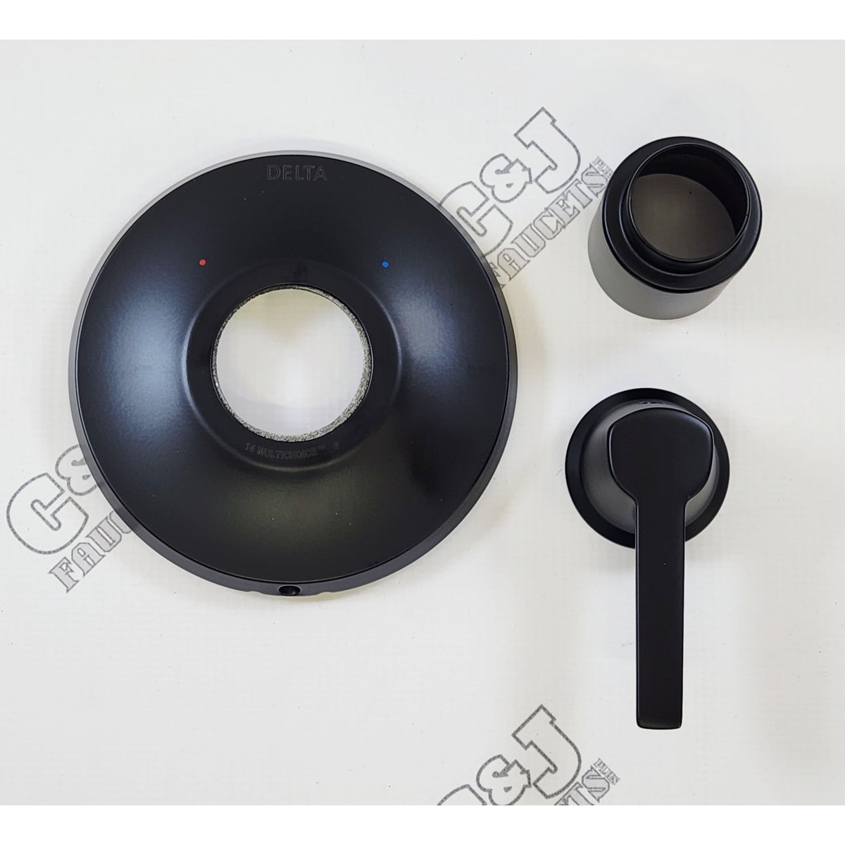 Delta T14072-BL Galeon Shower Pressure Balanced Trim - Matte Black READ2