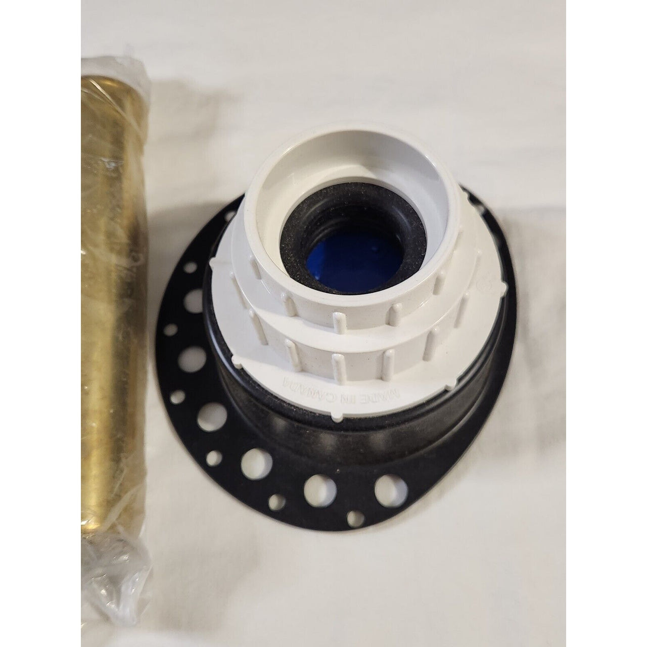 Proflo PF651PVC 5" Drain/Overflow Kit Drain with Brass Pipe