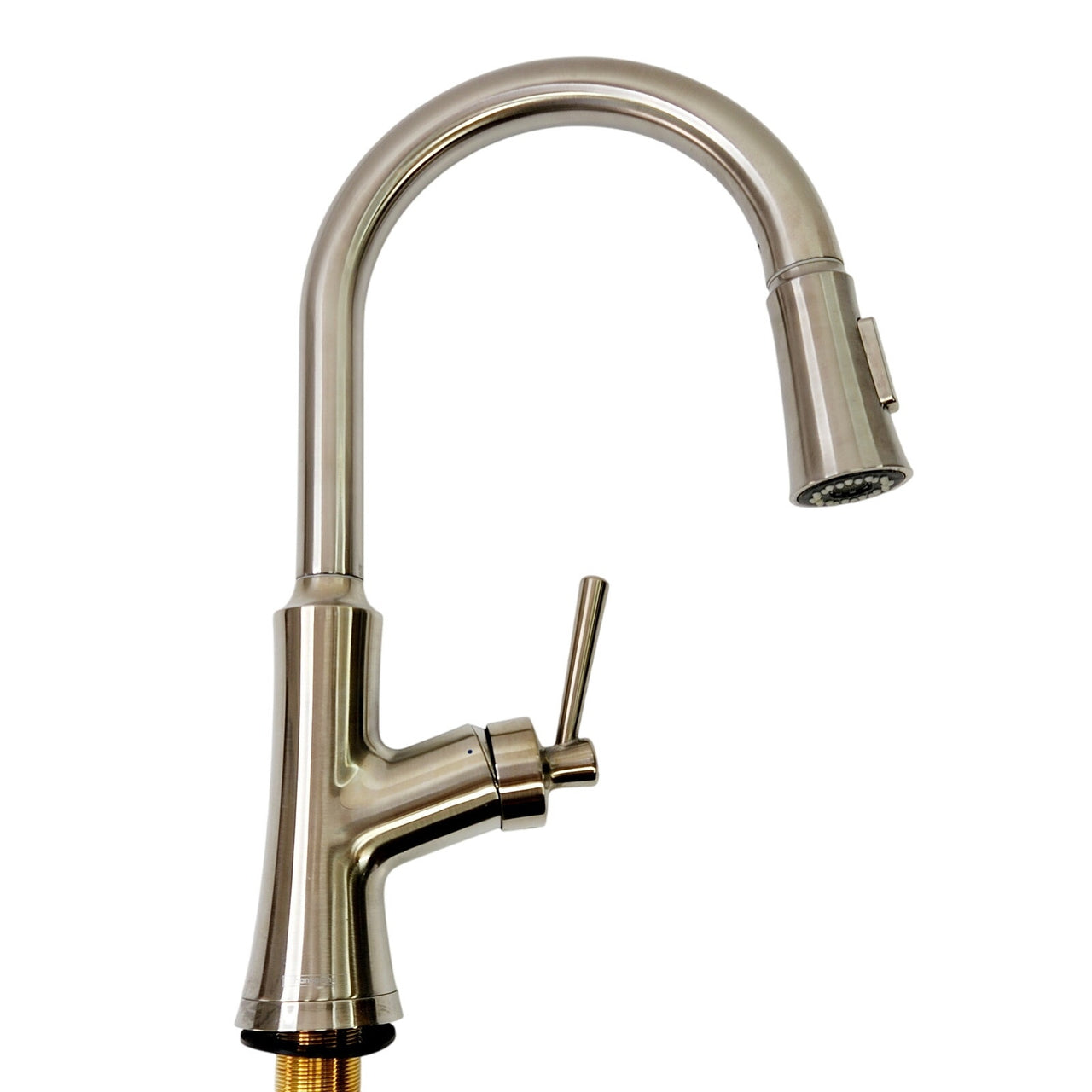 hansgrohe 04793800 Joleena Pull Down High Arc Kitchen Faucet - Steel Optic READ