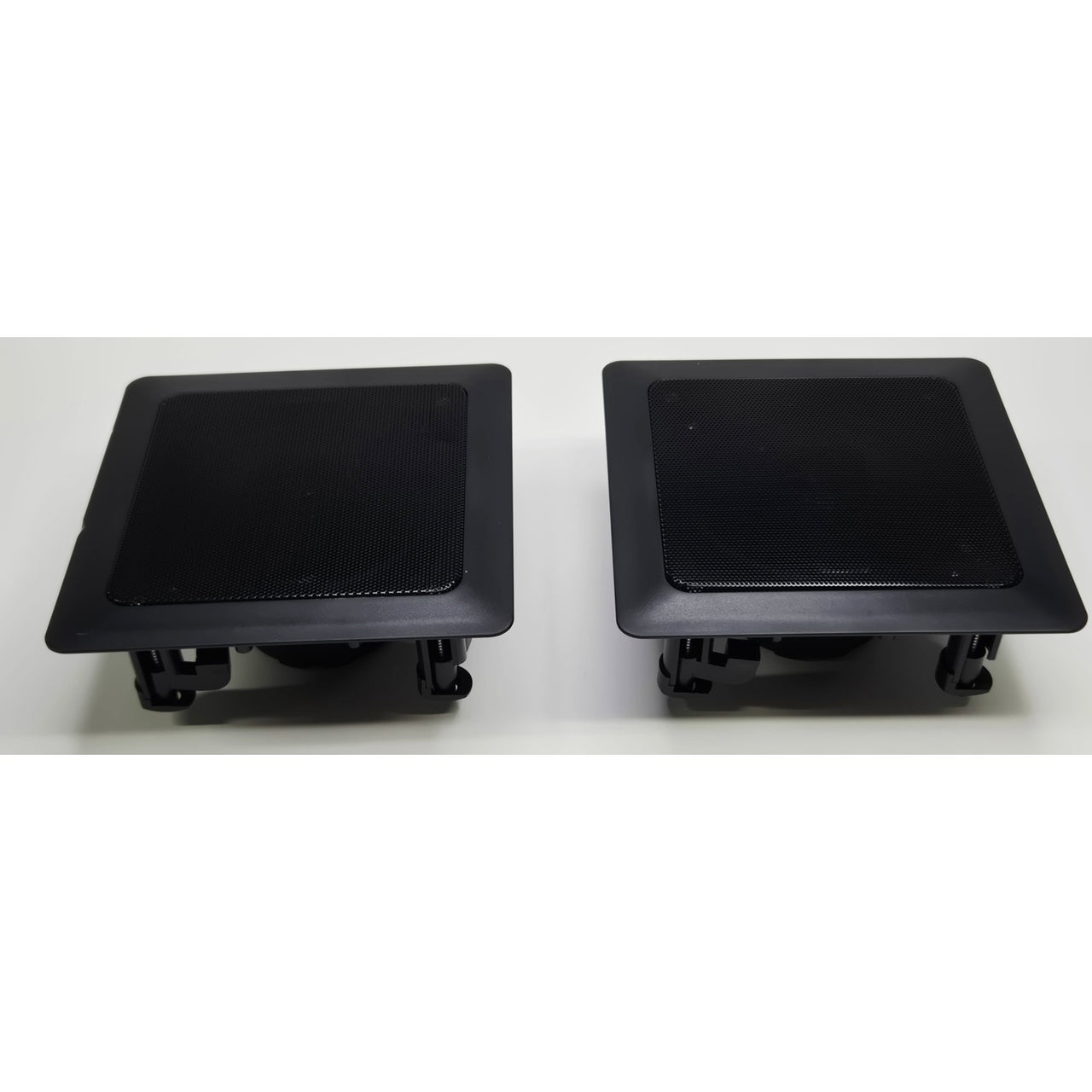 Mr Steam MSSPEAKERSSQ-BK MusicTherapy 7" Square Shower Speakers - Black